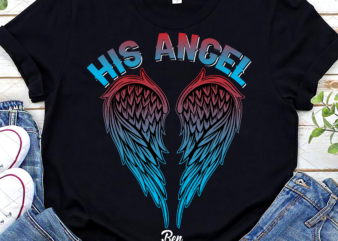 He Keeps Me Safe His Angel Her Guardian Anniversary Couple In Love Valentine’s Day, Couple Gift, Couple Matching PNG TL graphic t shirt