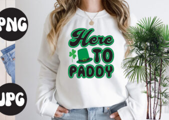 Here To Paddy Retro design, Here To Paddy SVG design, Here To Paddy, St Patrick’s Day Bundle,St Patrick’s Day SVG Bundle,Feelin Lucky PNG, Lucky Png, Lucky Vibes, Retro Smiley Face,