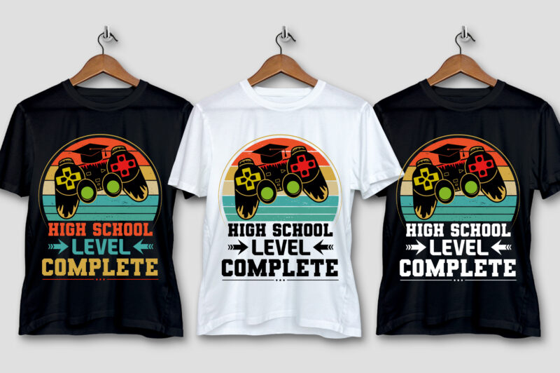 School Colorful T-Shirt Design Bundle