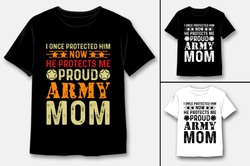 Mom Colorful T-Shirt Design Bundle