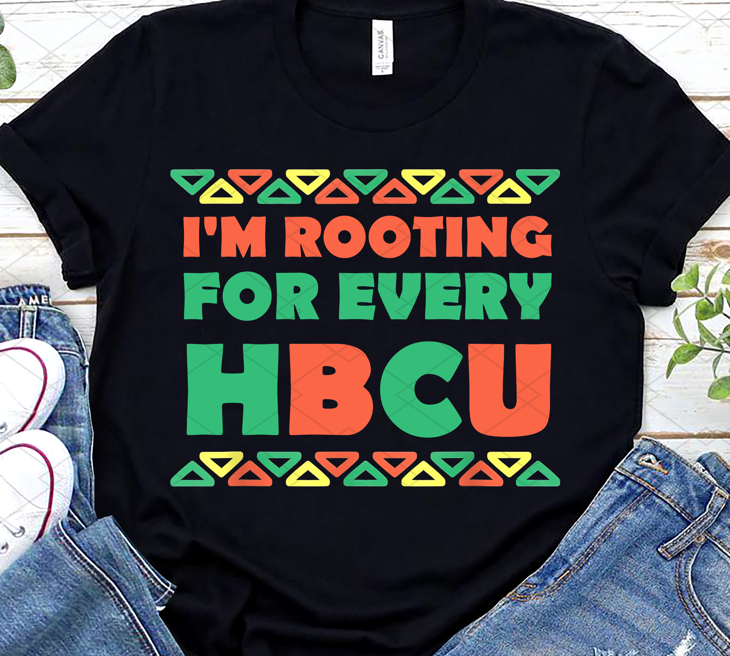 HBCU Made pan African Retro HBCU Tees Academic Wear