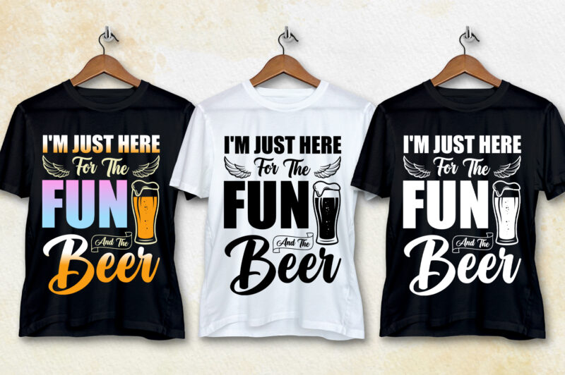 Beer T-Shirt Design Bundle