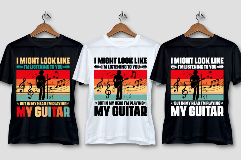 Music T-Shirt Design Bundle