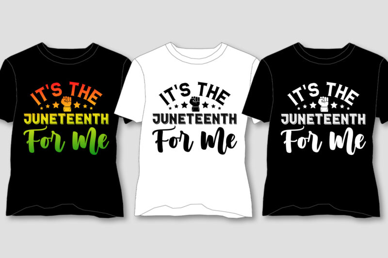 Juneteenth T-Shirt Design Bundle