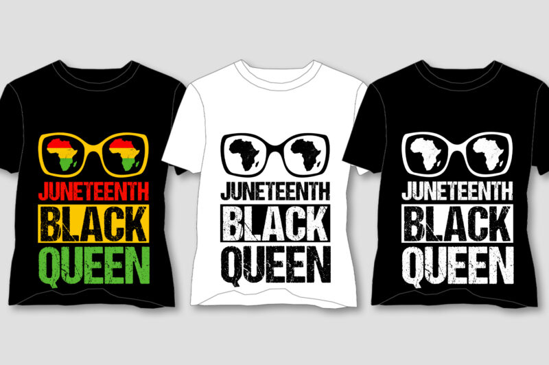 Juneteenth T-Shirt Design Bundle