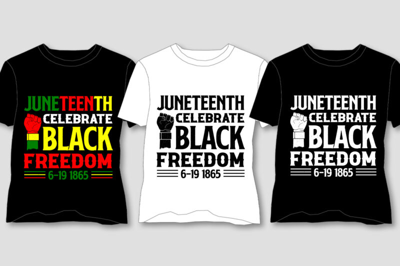 Juneteenth T-Shirt Design Bundle