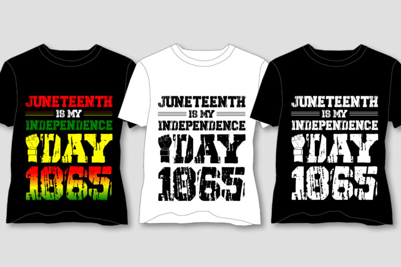 Juneteenth T-Shirt Design Bundle