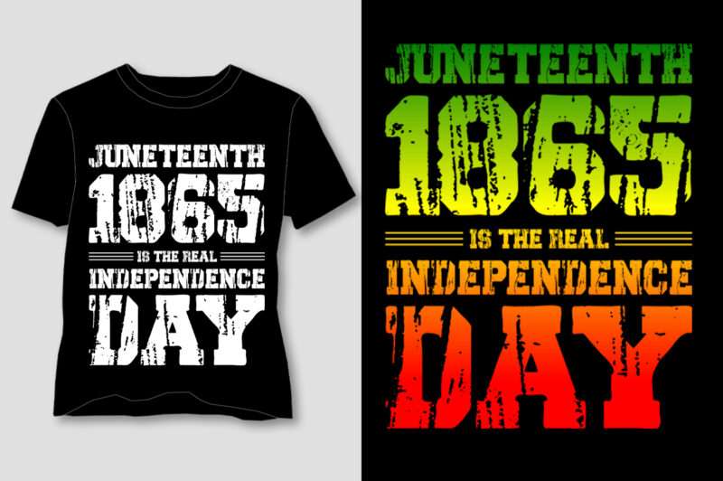 Juneteenth T-Shirt Design Bundle