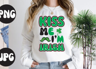 Kiss Me I’m Irish, Kiss Me I’m Irish SVG design, St Patrick’s Day Bundle,St Patrick’s Day SVG Bundle,Feelin Lucky PNG, Lucky Png, Lucky Vibes, Retro Smiley Face, Leopard Png, St