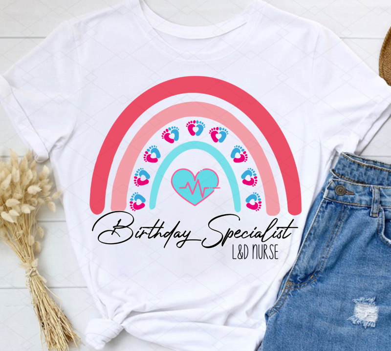 Labor and Delivery Nurse Png, Labor and Delivery Nurse Gift, L and D Nurse Png, Ob Nurse Shirt, RN Gift, Mother Baby Nurse PNG File TC