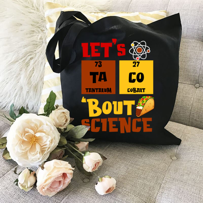 Let_s Taco Bout Science Chemistry Teacher Funny Geek Chemist NL