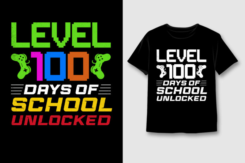 School Colorful T-Shirt Design Bundle