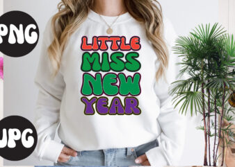 Little Miss New Year Retro design, New Year’s 2023 Png, New Year Same Hot Mess Png, New Year’s Sublimation Design, Retro New Year Png, Happy New Year 2023 Png, 2023