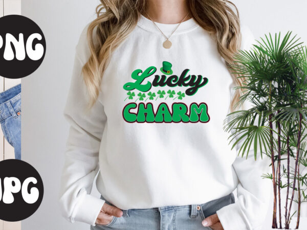 Lucky charm retro design, lucky charm svg design, lucky charm , st patrick’s day bundle,st patrick’s day svg bundle,feelin lucky png, lucky png, lucky vibes, retro smiley face, leopard png,