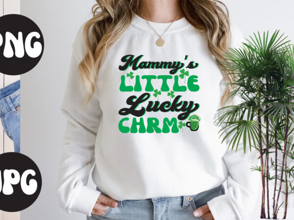 Mammy’s little lucky charm retro design, mammy’s little lucky charm, st patrick’s day bundle,st patrick’s day svg bundle,feelin lucky png, lucky png, lucky vibes, retro smiley face, leopard png, st