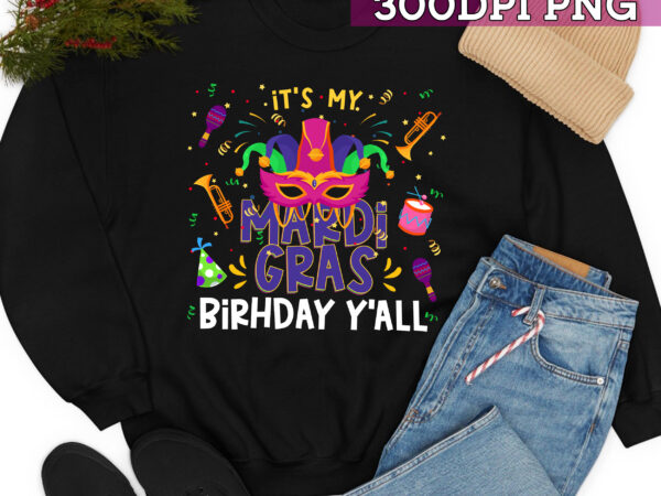 Mardi gras jester hat costume birthday celebration party nc t shirt designs for sale