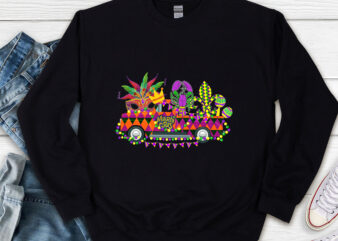 Mardi Gras Truck With Mask Fleur De Lis And Crawfish Png, Mardi Gras Png, Mardi Gras Truck Png, Mask Png, Holiday Gift PNG File TL t shirt designs for sale