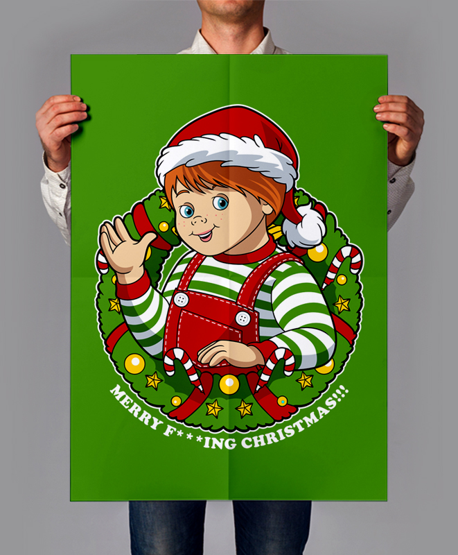 FUNNY CHRISTMAS – T-shirt & Poster Bundles