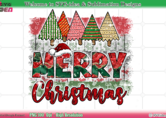 Merry Christmas Winter Season PNG Sublimation Design