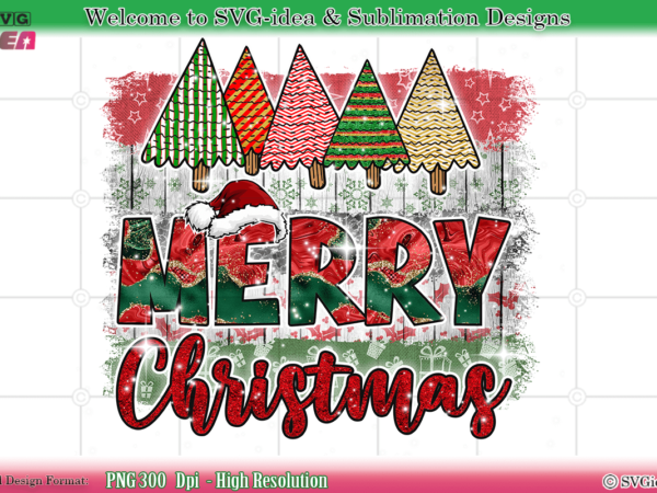 Merry christmas winter season png sublimation design