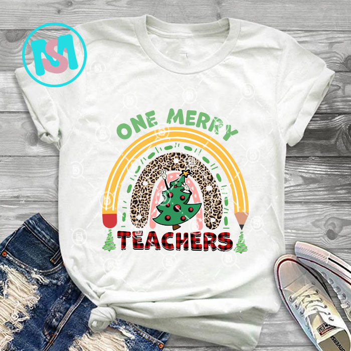 Merry Christmas Teacher part 3, Teacher PNG, Christmas Tree PNG Digital Download