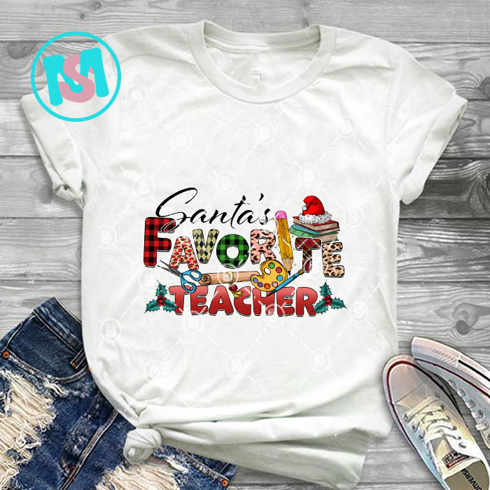 Merry Christmas Teacher part 3, Teacher PNG, Christmas Tree PNG Digital Download