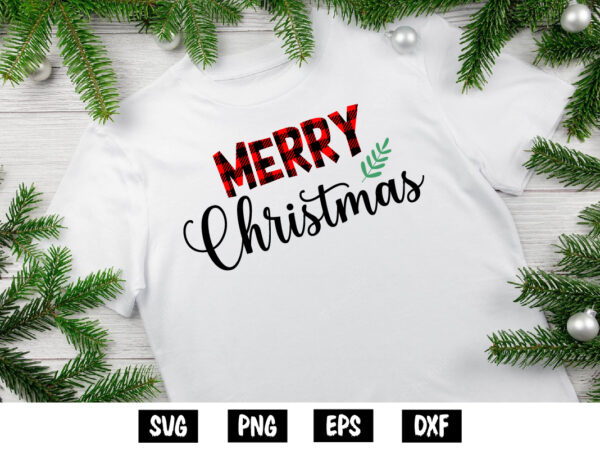 Merry christmas shirt design template