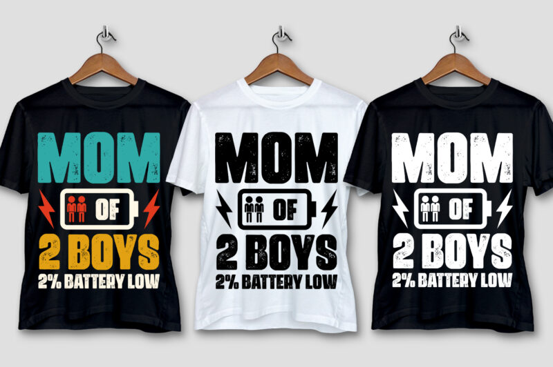 Mom Mama T-Shirt Design Bundle