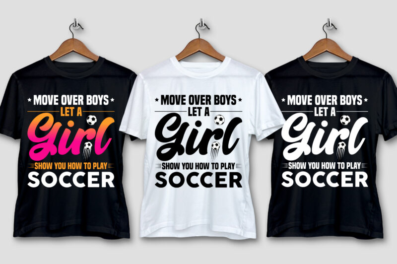 Girl T-Shirt Design Bundle