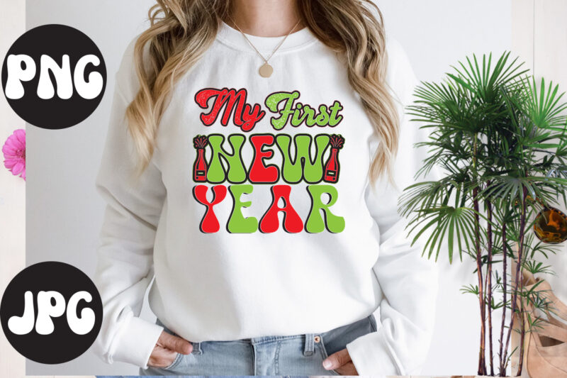 New year SVG design mega bundle , new year retro design mega bundle, 80 design bundle, new year 80 design, New Year's 2023 Png, New Year Same Hot Mess Png,