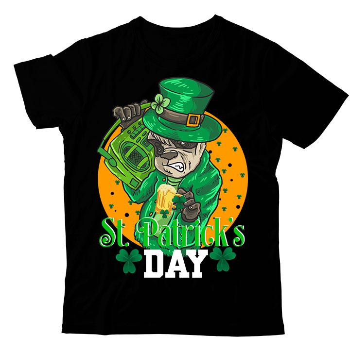 St.Patrick"s Day T-shirt Design Bundle, St.Patrick's Day T-shirt Design, SVG Cute File,.studio files, 100 patrick day vector t-shirt designs bundle, Baby Mardi Gras number design SVG, buy patrick day t-shirt