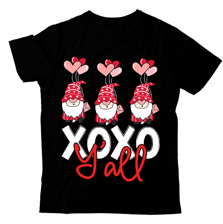 Xoxo Y’all T-shirt Design,Valentine T-Shirt Design Bundle , Valentine Sublimation Bundle , Valentine's Day SVG Bundle , Valentine's Day SVG Bundlevalentine’s svg bundle,valentines day svg files for cricut – valentine