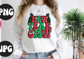 New Year Crew 2023 retro design, New Year Crew 2023 SVG design, New Year’s 2023 Png, New Year Same Hot Mess Png, New Year’s Sublimation Design, Retro New Year Png,