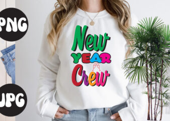 New Year Crew retro design, New Year Crew SVG design, New Year’s 2023 Png, New Year Same Hot Mess Png, New Year’s Sublimation Design, Retro New Year Png, Happy New