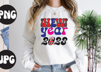 New Year 2023 retro design, New Year 2023 SVG design, New Year’s 2023 Png, New Year Same Hot Mess Png, New Year’s Sublimation Design, Retro New Year Png, Happy New