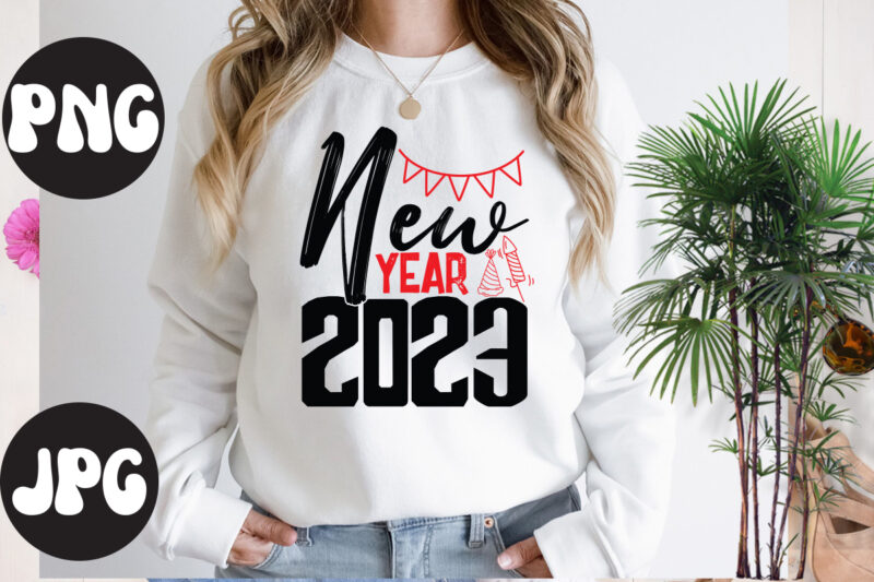 New Year 2023 retro design, New Year 2023 SVG design, New Year's 2023 Png, New Year Same Hot Mess Png, New Year's Sublimation Design, Retro New Year Png, Happy New