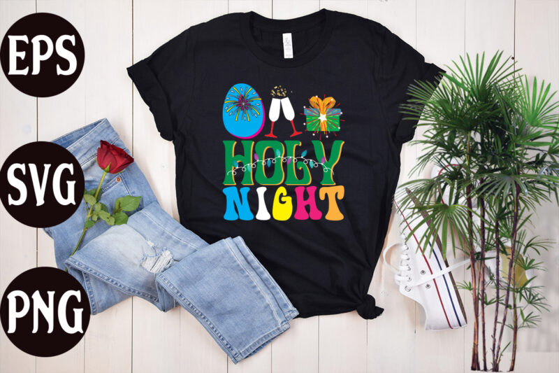 O holy night Retro T shirt design, O holy night SVG cut file, O holy night SVG design, Christmas Png, Retro Christmas Png, Leopard Christmas, Smiley Face Png, Christmas Shirt