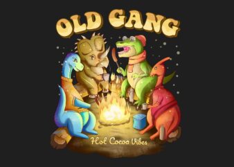 Dinosaur cartoon t-shirt design illustration, Dinosaur tshirt design PNG, Party animals design,
