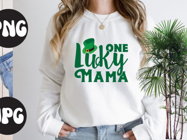 One lucky mama , st patrick’s day bundle,st patrick’s day svg bundle,feelin lucky png, lucky png, lucky vibes, retro smiley face, leopard png, st patrick’s day png, st. patrick’s day t shirt design online