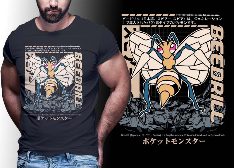 ANIME PART#4 POKEMON EDITION TSHIRT DESIGNS BUNDLE