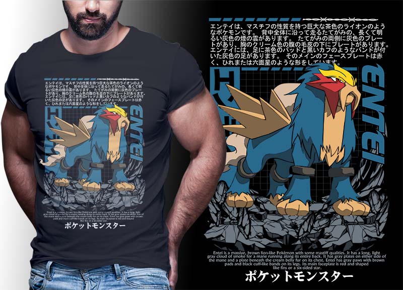 ANIME PART#4 POKEMON EDITION TSHIRT DESIGNS BUNDLE