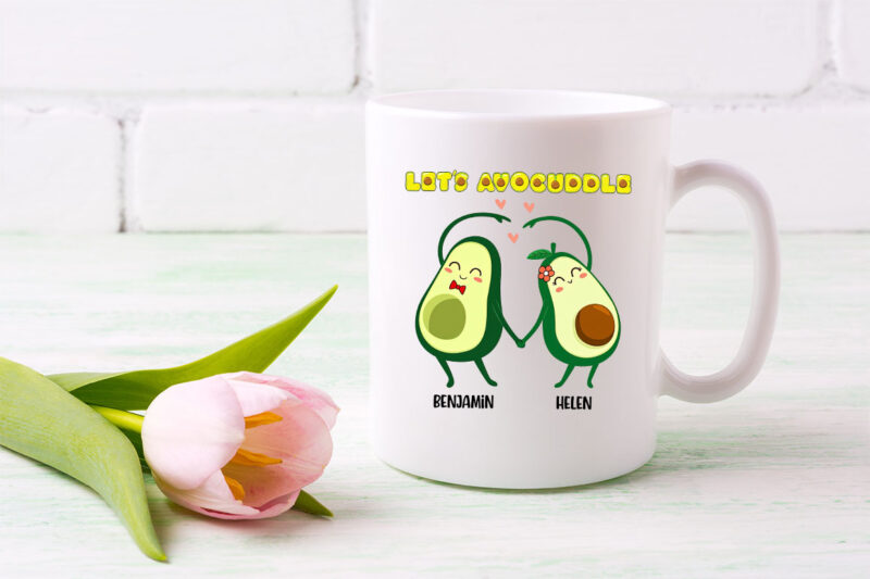 Personalized Lets Avocuddle, Couple Matching, Valentine_s day Gift, Couple Avocado, Funny Avocado, Gift For Her, Gift For Him PNG File TL