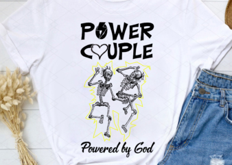 Power Couple Png, Hubby Wifey png, Husband and Wife png, Couples Matching, His and Hers, Valentine_s day Gift PNG File TL