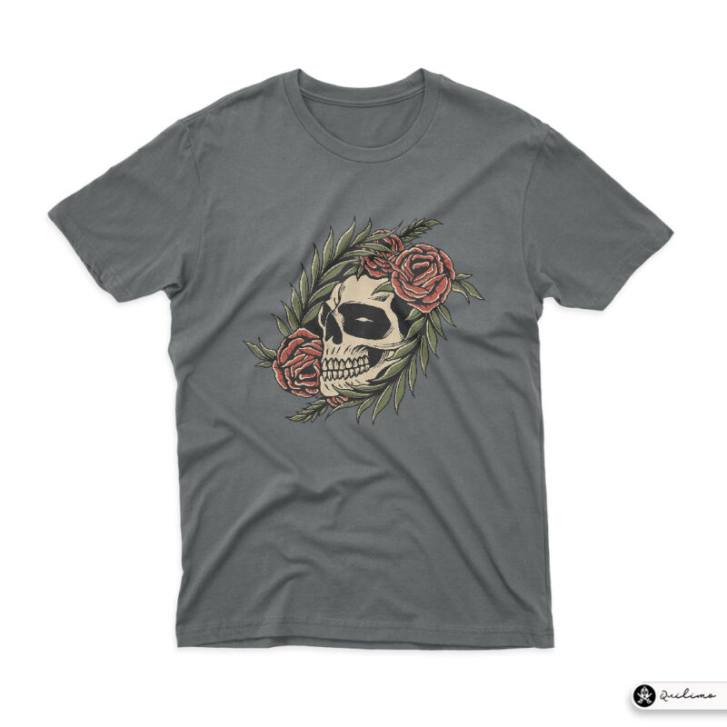Skull Rose