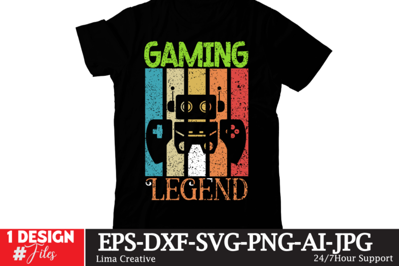 Gaming Legend T-shirt Design,gaming mode on,eat sleep game repeat,eat sleep cheer repeat svg, t-shirt, t shirt design, design, eat sleep game repeat svg, gamer svg, game controller svg, gamer shirt