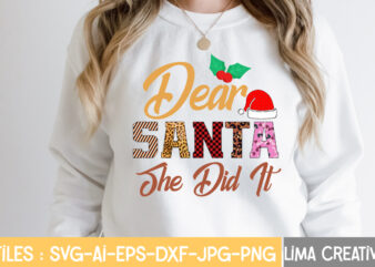 Dear Santa She Did It Sublimation PNG,Christmas Bundle Png, Merry Christmas Png, Christmas Png, Western PNG, Santa Claus PNG, Bundle Png, Sublimation Designs, Digital Download Retro Christmas Sublimation PNG Bundle,