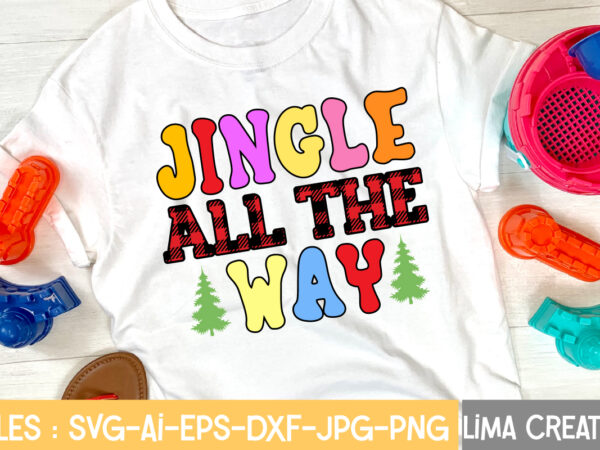 Jingle all the way sublimation png,christmas bundle png, merry christmas png, christmas png, western png, santa claus png, bundle png, sublimation designs, digital download retro christmas sublimation png bundle, christmas