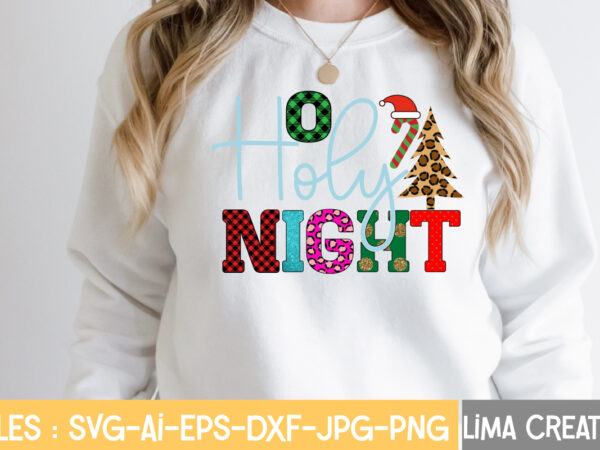 O holi night sublimation png,christmas bundle png, merry christmas png, christmas png, western png, santa claus png, bundle png, sublimation designs, digital download retro christmas sublimation png bundle, christmas png