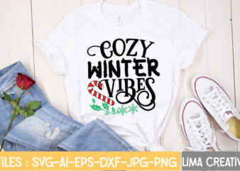 Cozy Winter Vibes T-shirt Design,Christmas SVG Bundle, Christmas SVG, Merry Christmas SVG, Christmas Ornaments svg, Winter svg, Santa svg, Funny Christmas Bundle svg Cricut CHRISTMAS SVG Bundle, CHRISTMAS Clipart, Christmas