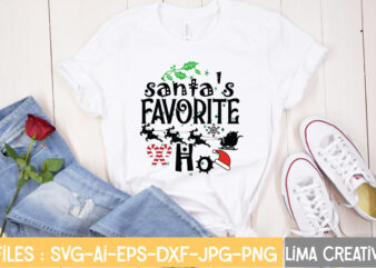 Santa’s Favorite Ho T-shirt Design,Christmas SVG Bundle, Christmas SVG, Merry Christmas SVG, Christmas Ornaments svg, Winter svg, Santa svg, Funny Christmas Bundle svg Cricut CHRISTMAS SVG Bundle, CHRISTMAS Clipart, Christmas